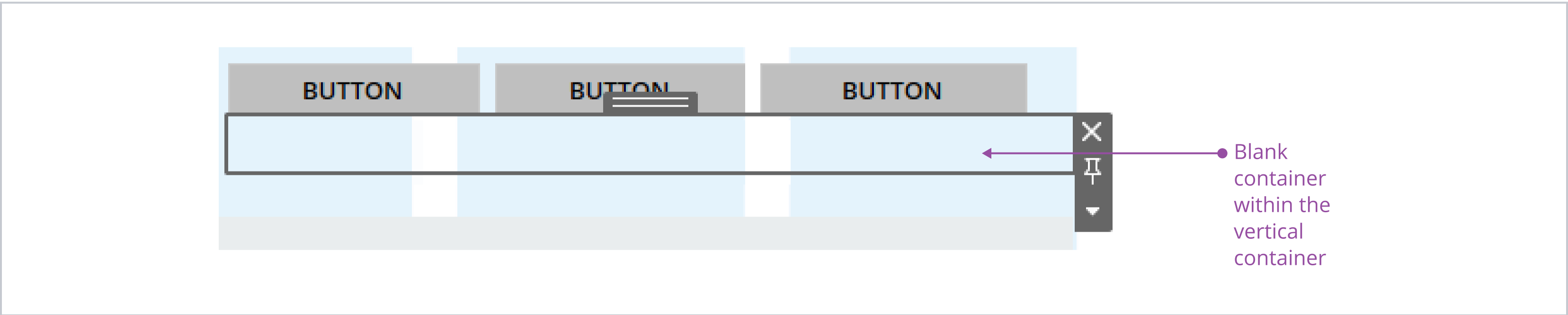 Blank object for padding